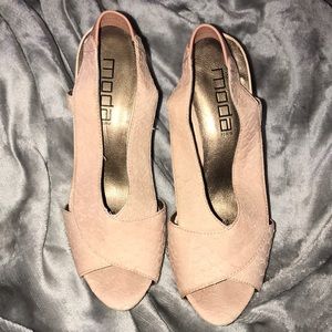 Nude Pink Heels for Women’s